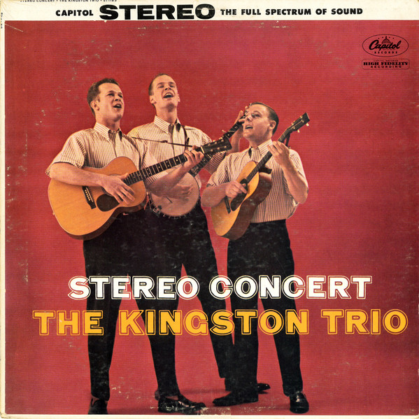Kingston Trio Stereo Concert album cover
