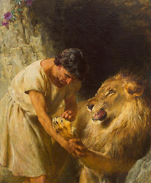 Androcles and the lion